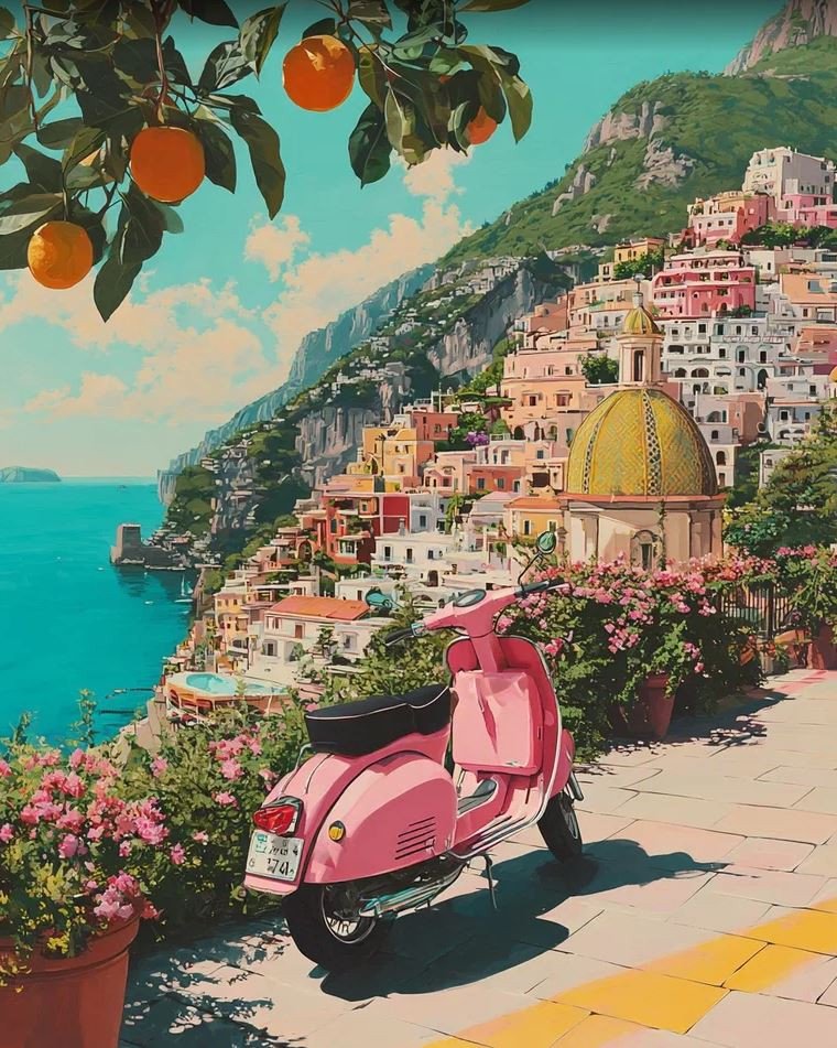 deimantines-mozaikos-rinkinys-su-poremiu-30x40-cm-va917 Italijos pakrantė (su porėmiu)